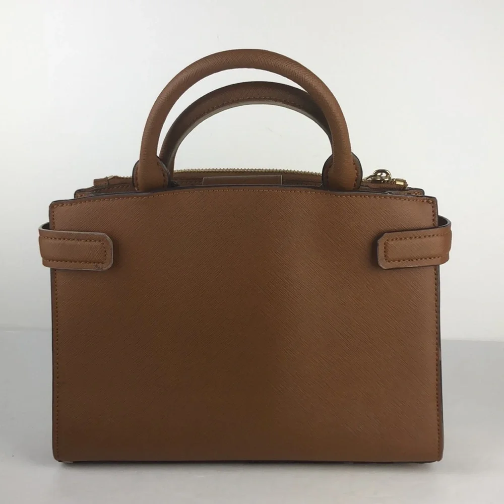 Michael Kors Chic Classy Studded Satchel Crossbody Bag Minimalist